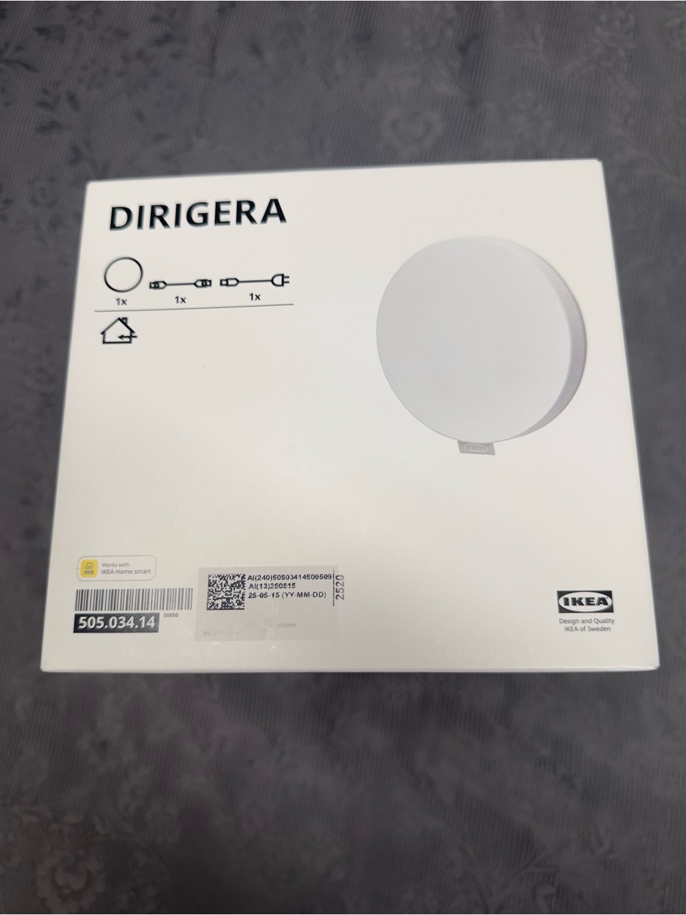 Ikea DIRIGERA Hub for smart products, white smart 505.034.14